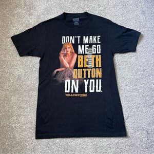 Yellow stone brand new shirt size small Beth Dutton